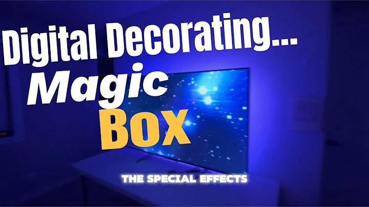 LUMARY HDMI Light Show in a BOX! Step up your Digital Decorating!