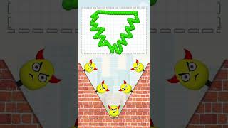 Draw To Smash iOS,Android Mobile gameplay 4 #shorts #funnygame #viral