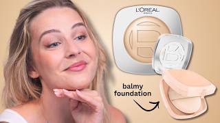 L'Oreal Paris NEW Balm Foundation: 10 Hour Wear Test! 🤔