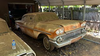 Information ORIGINAL Chevy ABANDONED 30 years BOUGHT at auction. Will it drive 1,130 miles home Update