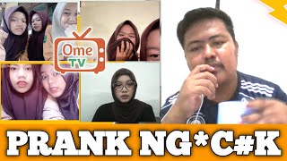 PRANK OME TV ULAR KASUR | Reaksi Wanita Ome 