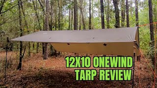 onewind 12' hammock  tarp review