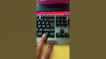 Zebronics transformer keyboard #keyboard #rgbkeyboard #shorts