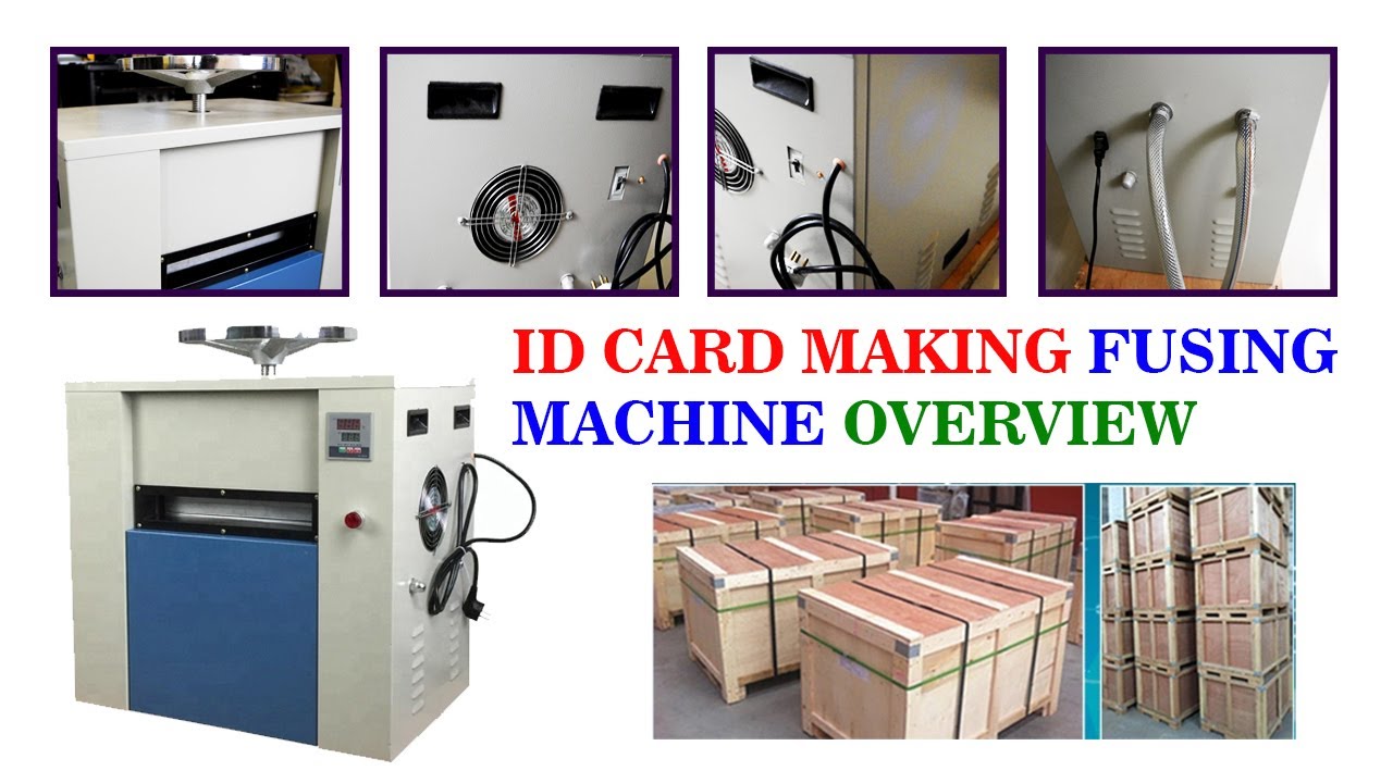 ID Card making with💣 Fusing Machine 💣 (Complete Tutorial) 