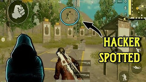 HACKER IN TRAINING MODE | HIGH JUMP , NO RECOIL ,WALL HACK , AIMBOT | PUBG MOBILE |