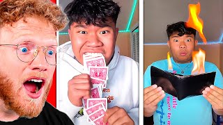 BeckBros React To BEST MAGIC TRICKS EVER! (SeanDoesMagic)