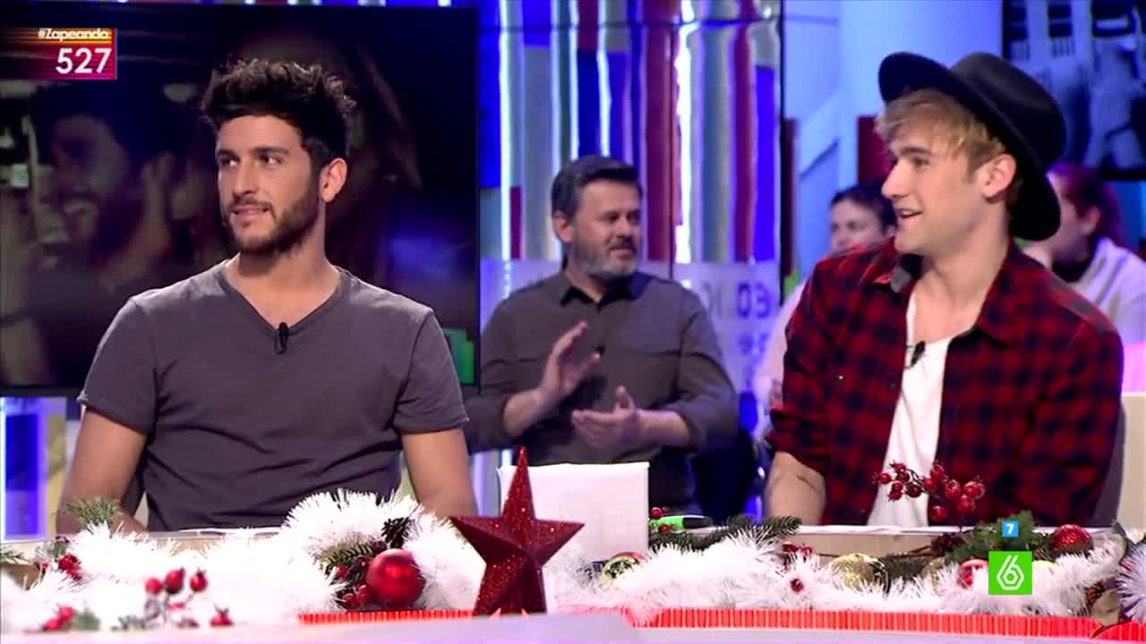 Auryn visita Zapeando para presentar 'Electric'