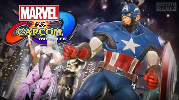 Marvel vs. Capcom Infinite: Captain America & Morrigan Reveal Trailer!