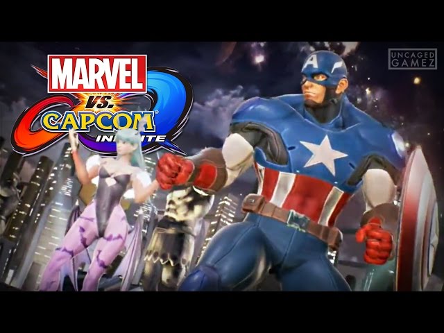 Marvel vs. Capcom Infinite: Captain America & Morrigan Reveal