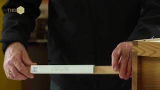 Thorne Beehives - fitting a Wasp Out correctly
