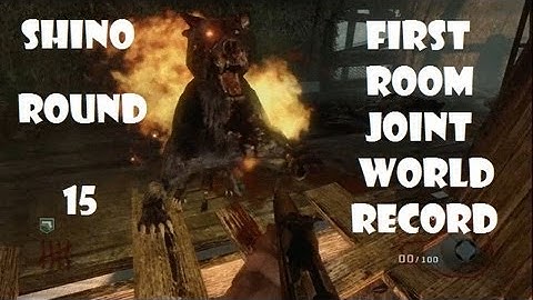 shi no numa solo first room round 15 joint World Record