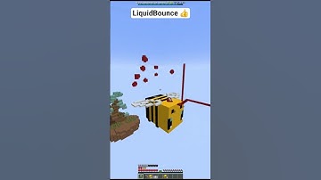 LiquidBounce 👍 #shorts #minecraft #trending #fyp #client #pvp #god #hacker #fly #hack #best #wow