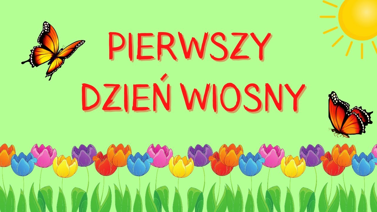 Gify Na Pierwszy Dzień Wiosny PIERWSZY DZIEŃ WIOSNY W POLSCE I NA ŚWIECIE - TRADYCJE I OBRZĘDY🌷 🌸🔅