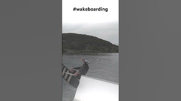 Wakeboard fall / crash