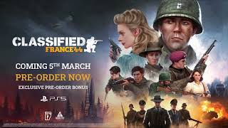 Classified: France '44 | PS5 Release Date Trailer