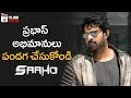 Surprise News for Prabhas Fans | Saaho Movie Latest Update | Shraddha Kapoor | Sujeeth | #SaahoMovie