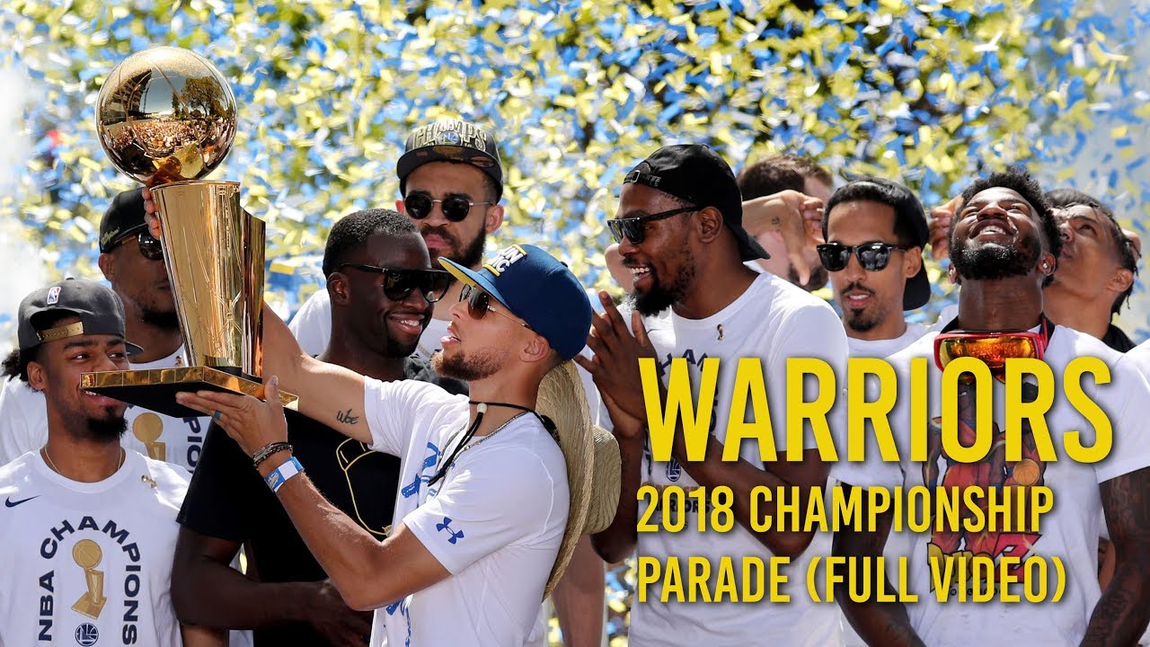 Watch Golden State Warriors NBA championship parade live