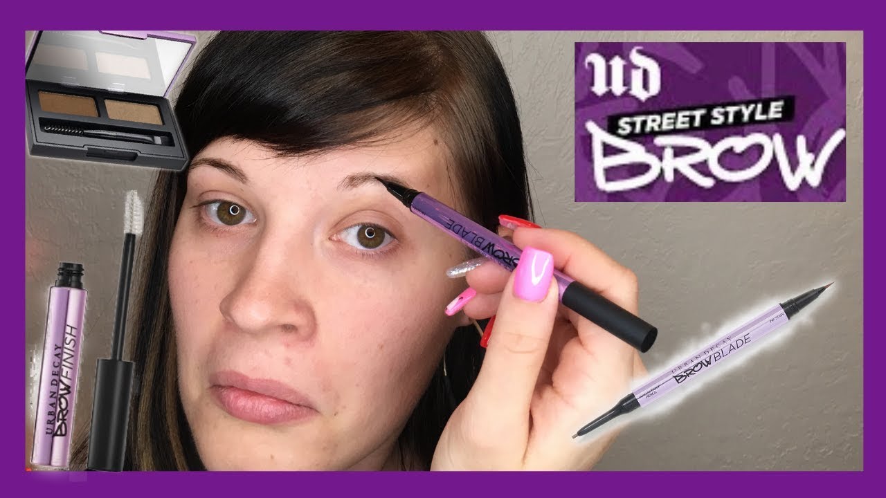 URBAN DECAY BROW BLADE & Street Style Collection | Review and Tutorial