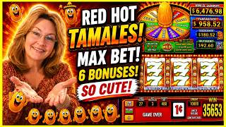 🌶️We Max Bet Red Hot Tamales...Here's What Happened!