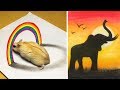 13 Easy Yet Awesome Drawing Tricks | Tutorial Drawing |3D drawingl 77 draw  tricks