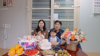 [Vlog 54] Jinju 100 ngày tuổi | 진주 100일날