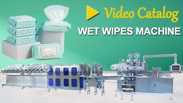 (Video Catalog) SUNY Wet Wipes Machine - Wet Tissue Production Line