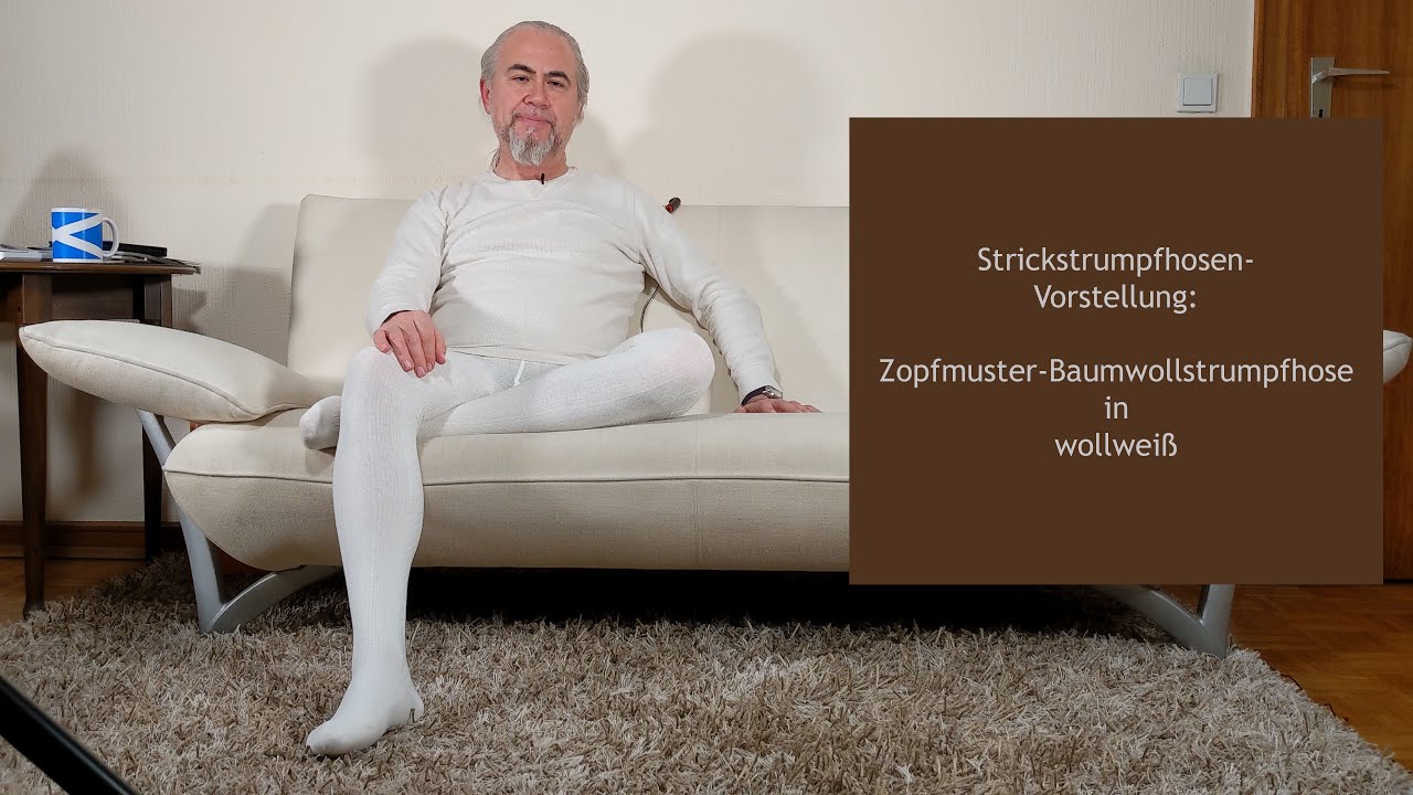 strickstrumpfhosen-vorstellung-zopfmusterstrumpfhose-in-wollwei-youtube