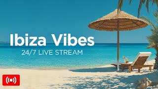 Ibiza Beach Vibes 2025 🌴 24/7 Live Radio ☀️ Chill House Mix by We Are Diamond