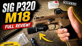 SIG P320 M18 X-CARRY BUILD ALMOST COMPLETE PORTED SLIDE AND BARREL 