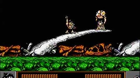 NES Joe & Mac Caveman Ninja playthrough