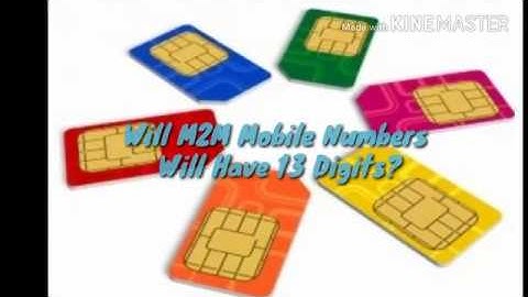 m2m communication changed the phone numbers