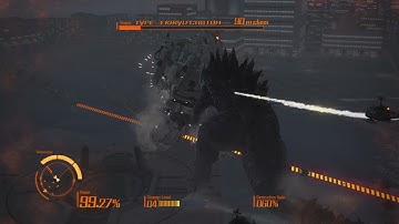 GODZILLA PS4: Godzilla 2014 vs Type-3 Kiryu and Gotengo