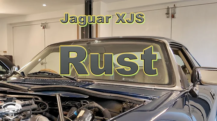 Jaguar XJS - Windscreen Water Leak - Rust - Temporary Repair