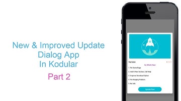 New and improved update dialog app in kodular part 2