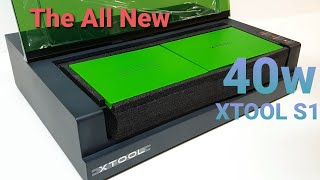 Xtool S1 40W Laser First Look Fire Test