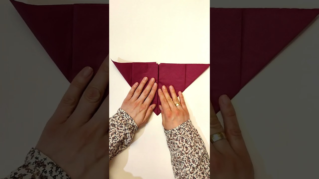 Easy Napkin Folding - Pocket | Salvete dekoracija 