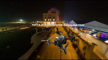 Yotta Infrastructure Launch video | FPV in a Data centre | Noida