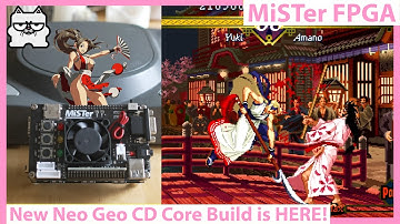 MiSTer FPGA Neo Geo CD Core Was Updated! New Games Working and Major Improvements! SNK Arcade Fun