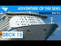 Adventure of the Seas Deck 13 Tour - Sports Deck Adventure of the Seas Deck 13 Tour - Sports Deck