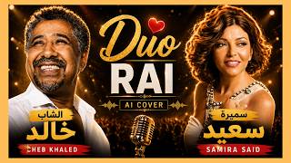 أجمل ديو راي ❤️ Cheb Khaled x Samira Said | AI Cover