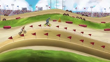 Mad Skills BMX 2 - Win by 0.002 seconds!