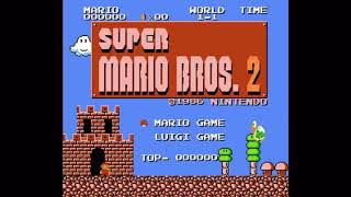 Super Mario Bros 2 (Japan) Anti Piracy Screen