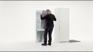 How to install your Electrolux fridge / freezer no frost internal control sliding door