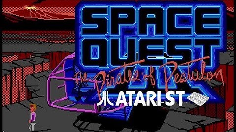Space Quest III : The Pirates of Pestulon - Atari ST (1989) longplay