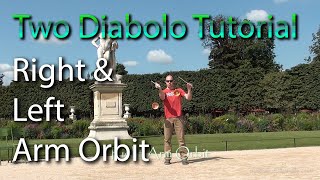 Diabolo Tutorial - Two Diabolo Right & Left Arm Orbit