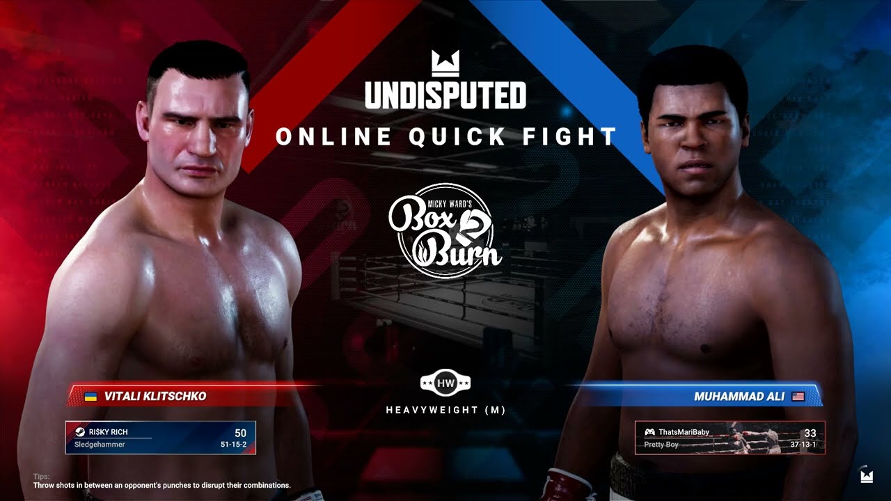 Undisputed Online Muhammad Ali ' "The Greatest" vs VitalI Klitschko "Dr. Ironfist" VI