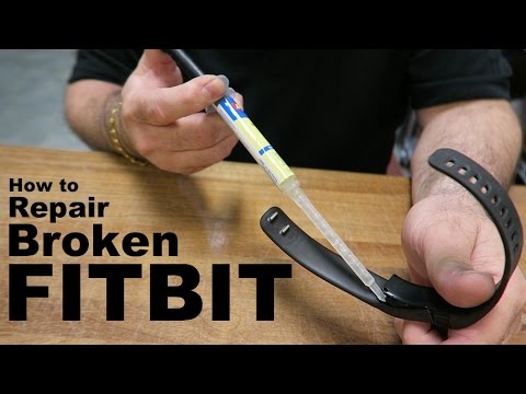 fitbit wristband broke