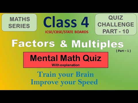 Mental Math Quiz
