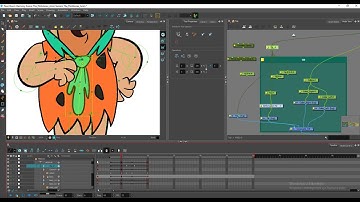 How to Animate of Fred Flinstone in Toon Boom Harmony 16