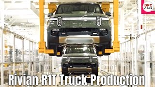 Athlete Statistics Rivian R1T Truck Production in United States